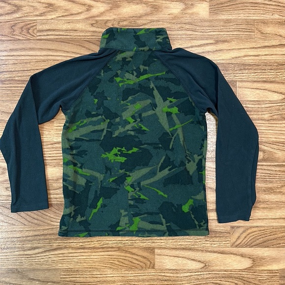 Columbia Boys Half Zip Printed Fleece Jacket - Picture 4 of 4